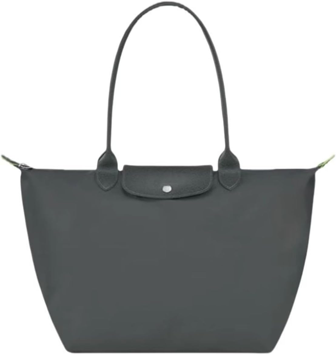 Women's Nylon Tote Bag, Large Capacity Waterproof Shoulder Bags, Spacious Handbag with Metal Zipper & Compartments