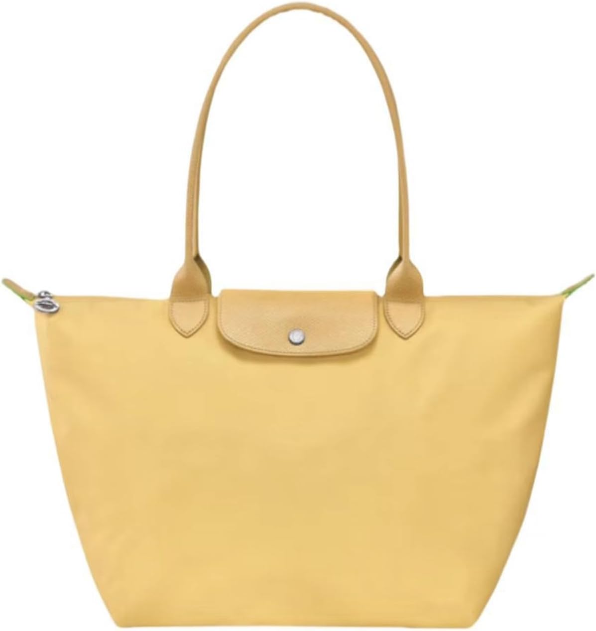 Women's Nylon Tote Bag, Large Capacity Waterproof Shoulder Bags, Spacious Handbag with Metal Zipper & Compartments