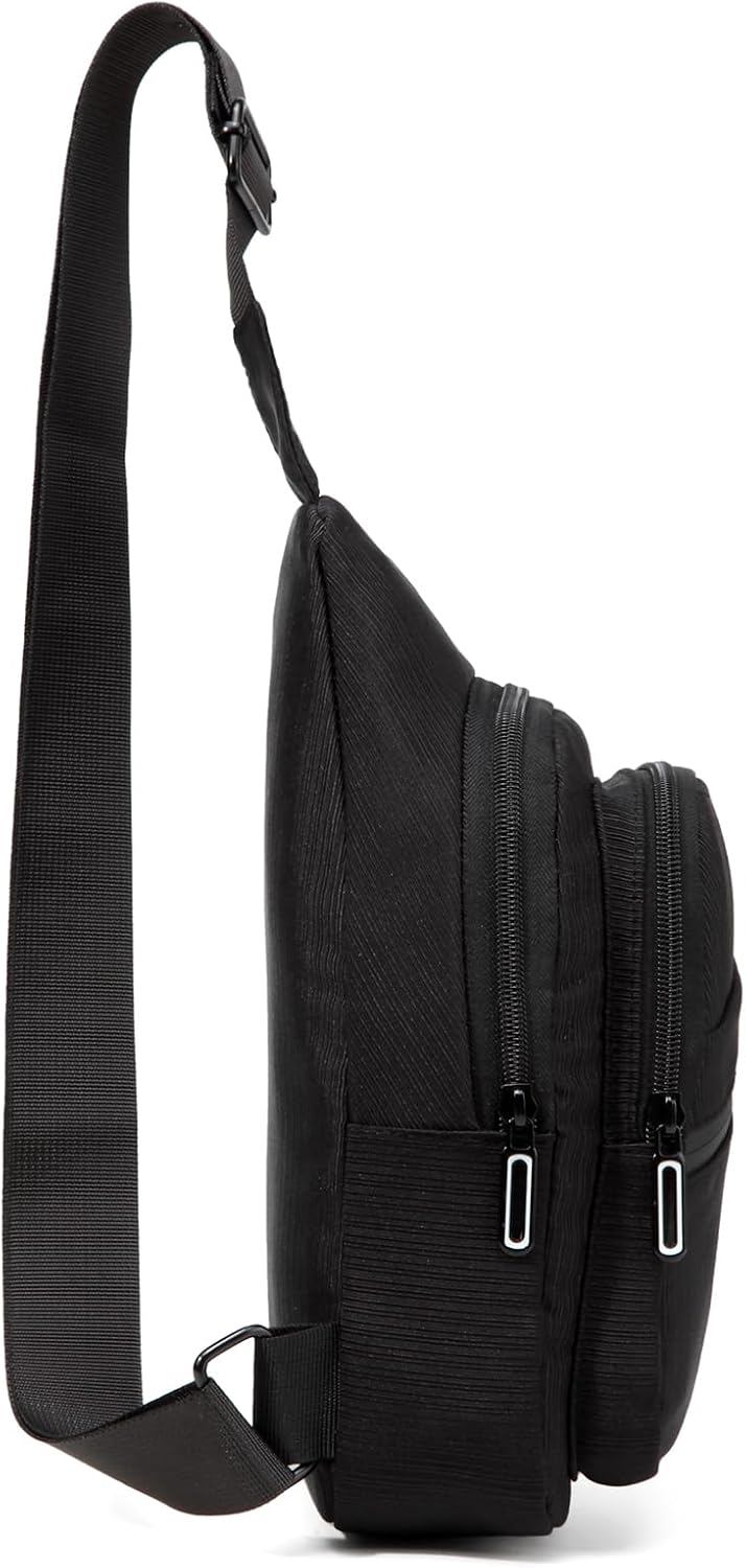 Small Sling Bag for Women Men, Sling Backpack Chest Daypack Crossbody Bag for Travel Outdoor Hiking