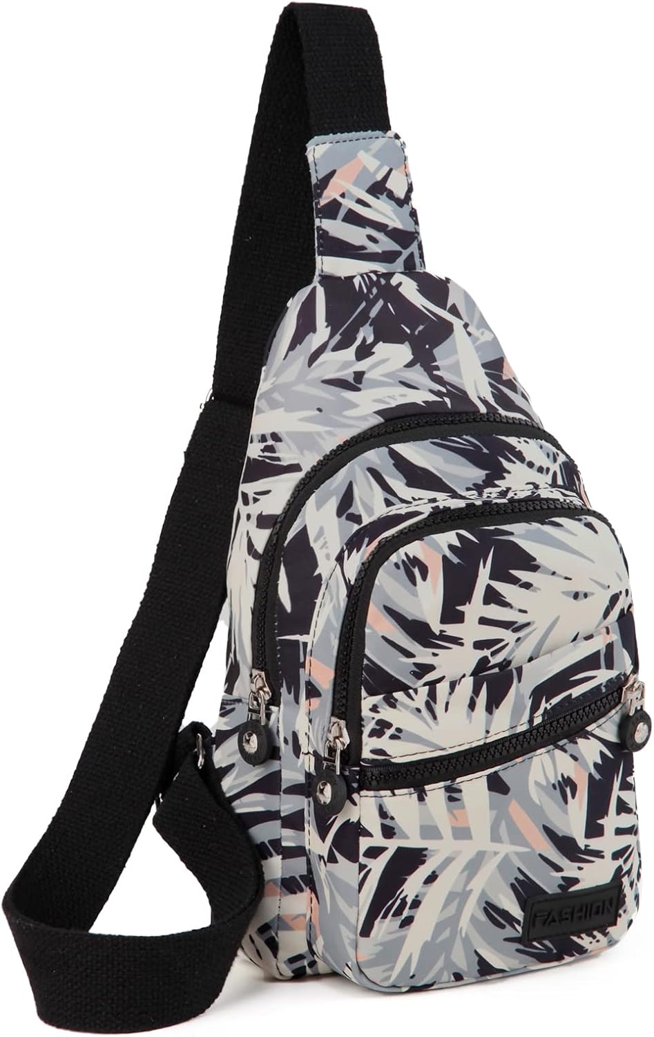 Small Sling Bag for Women Men, Sling Backpack Chest Daypack Crossbody Bag for Travel Outdoor Hiking