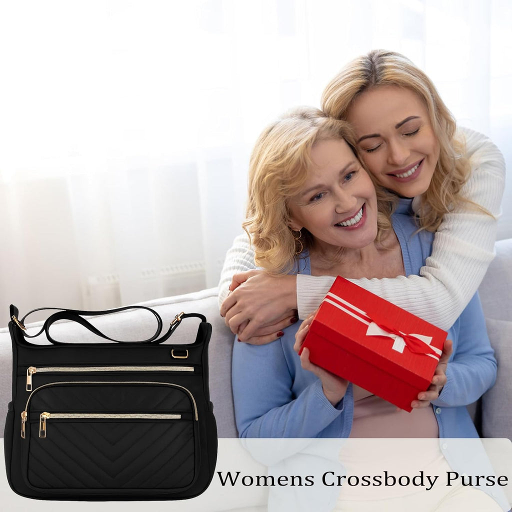 Purse for Women Travel, Large RFID Anti-Theft Shoulder Crossbody Bag With Multiple Pockets for Daily Or Work