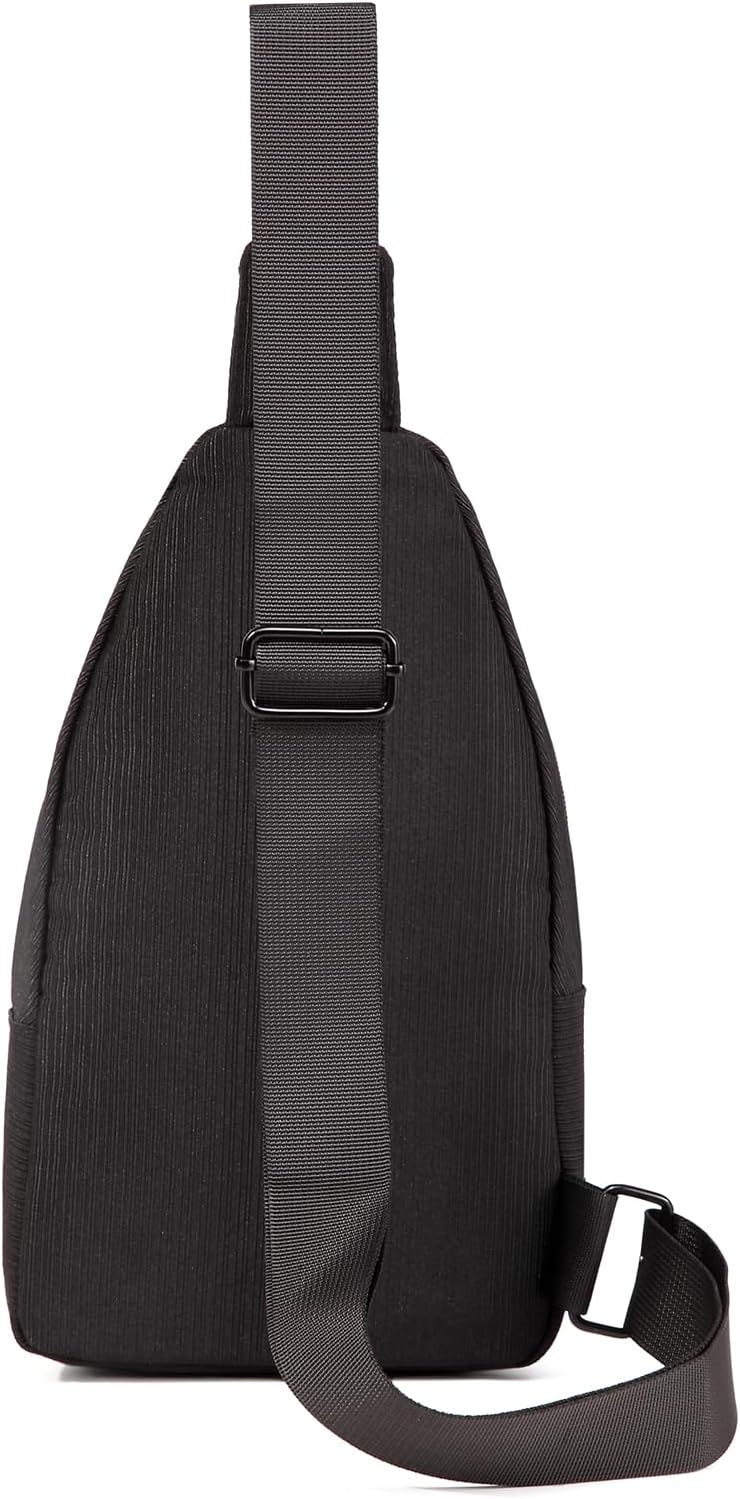 Small Sling Bag for Women Men, Sling Backpack Chest Daypack Crossbody Bag for Travel Outdoor Hiking