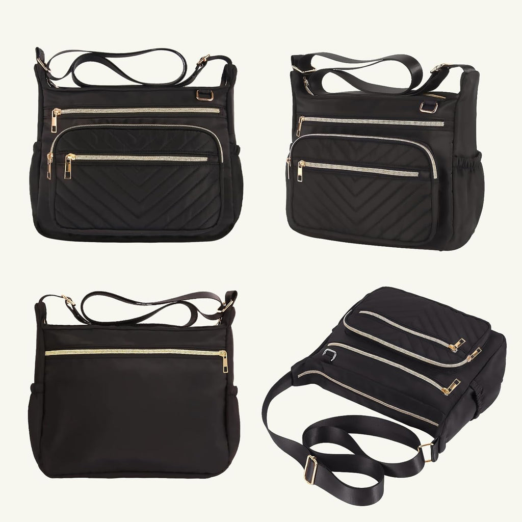 Purse for Women Travel, Large RFID Anti-Theft Shoulder Crossbody Bag With Multiple Pockets for Daily Or Work