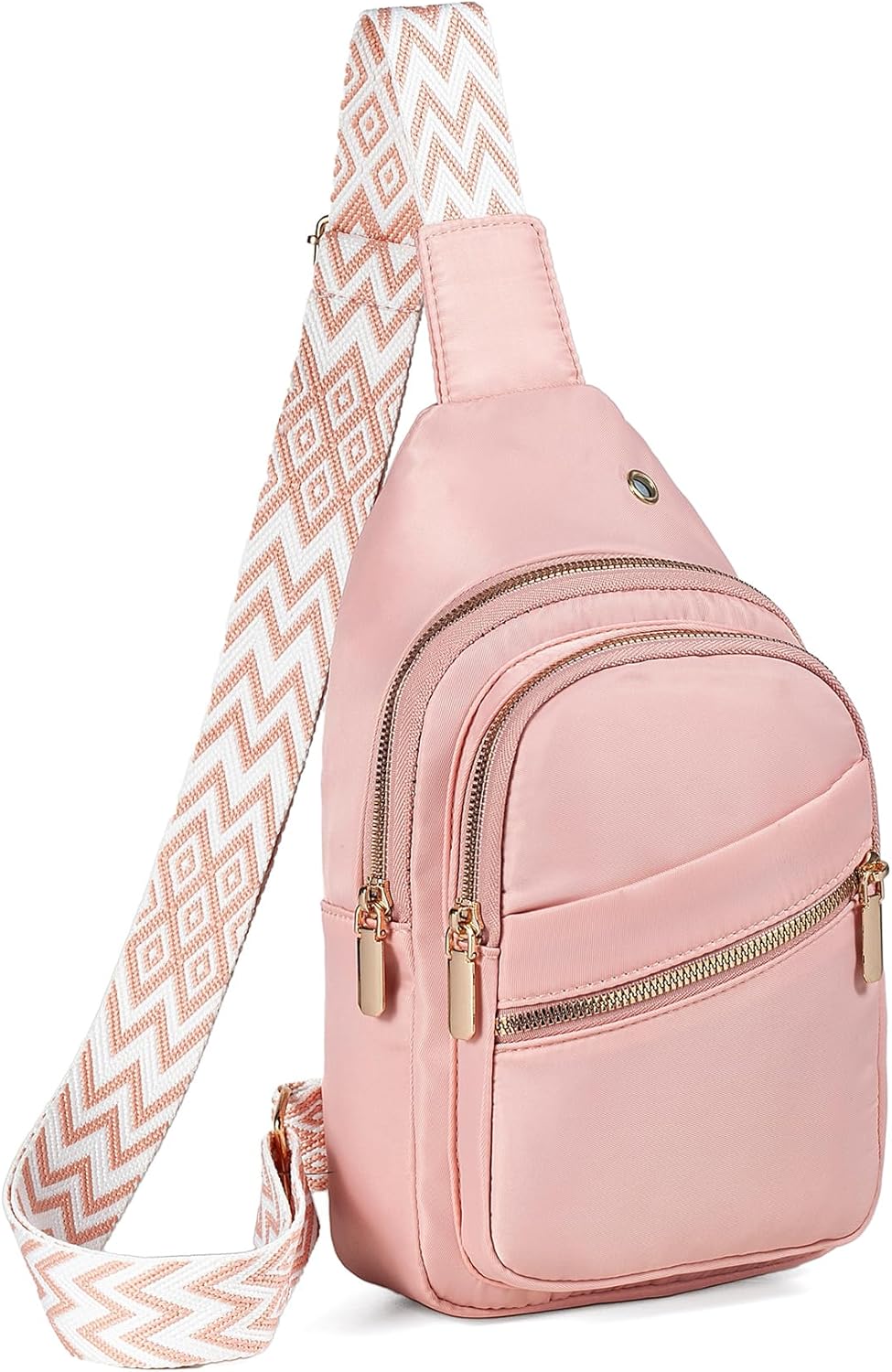 Small Sling Bag for Women Men, Sling Backpack Chest Daypack Crossbody Bag for Travel Outdoor Hiking