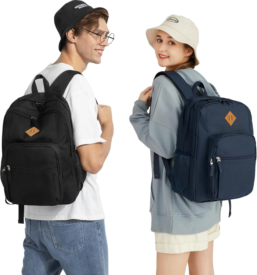Classical Basic Travel Backpack For School Water Resistant Bookbag | For School, For School