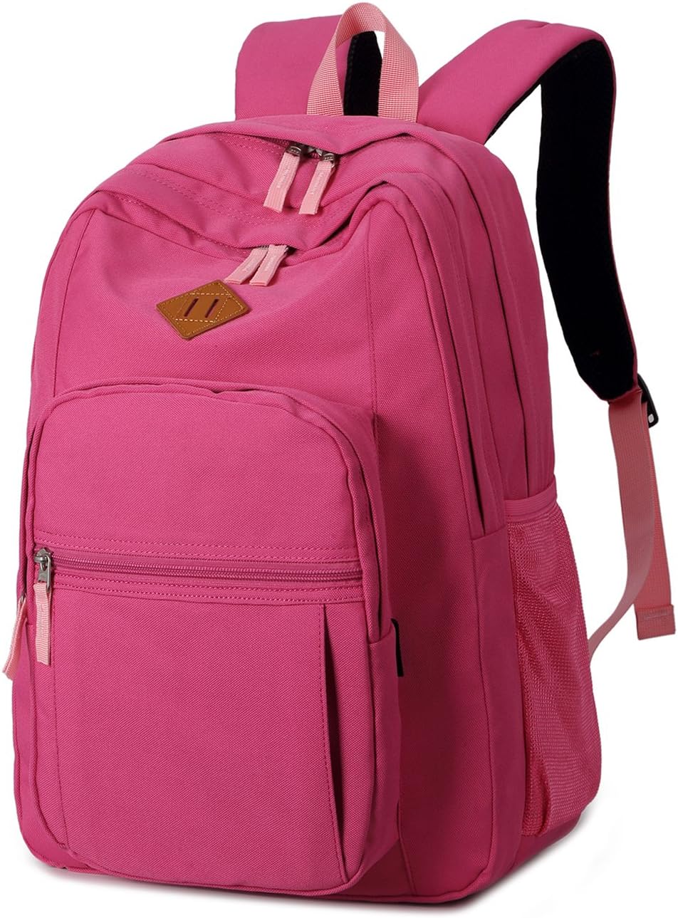 Classical Basic Travel Backpack For School Water Resistant Bookbag | For School, For School