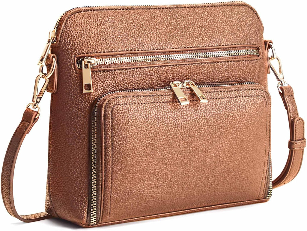 Crossbody Purses for Women Purse with Built in Wallet Rfid Crossbody Bag