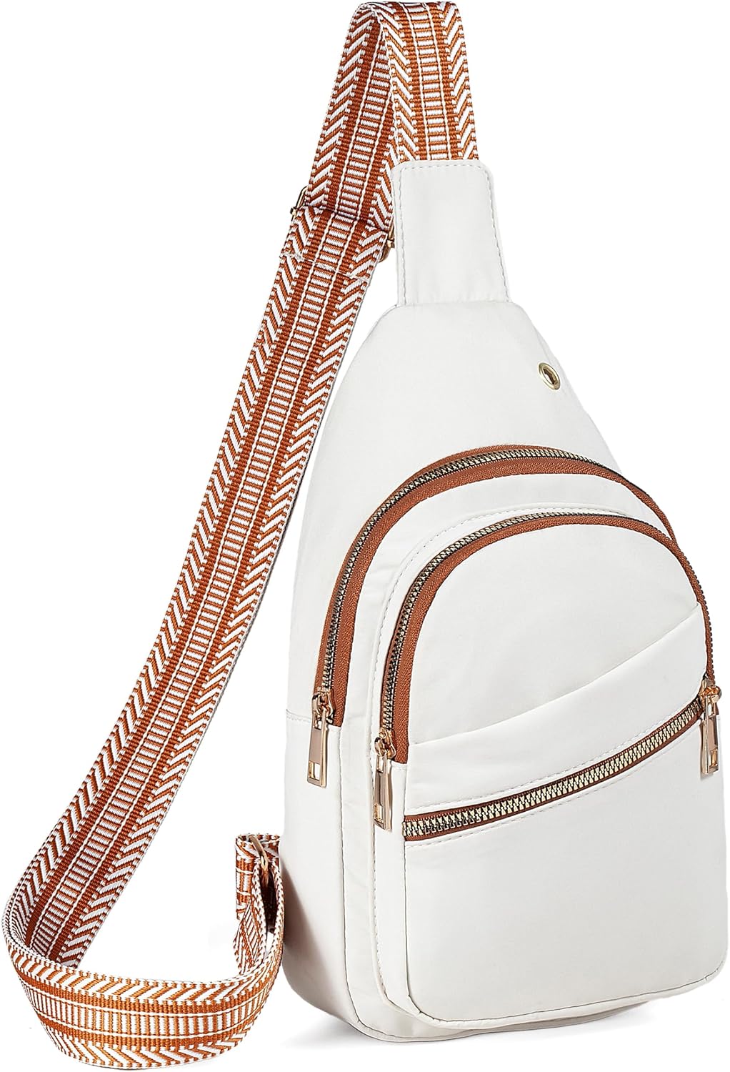 Small Sling Bag for Women Men, Sling Backpack Chest Daypack Crossbody Bag for Travel Outdoor Hiking