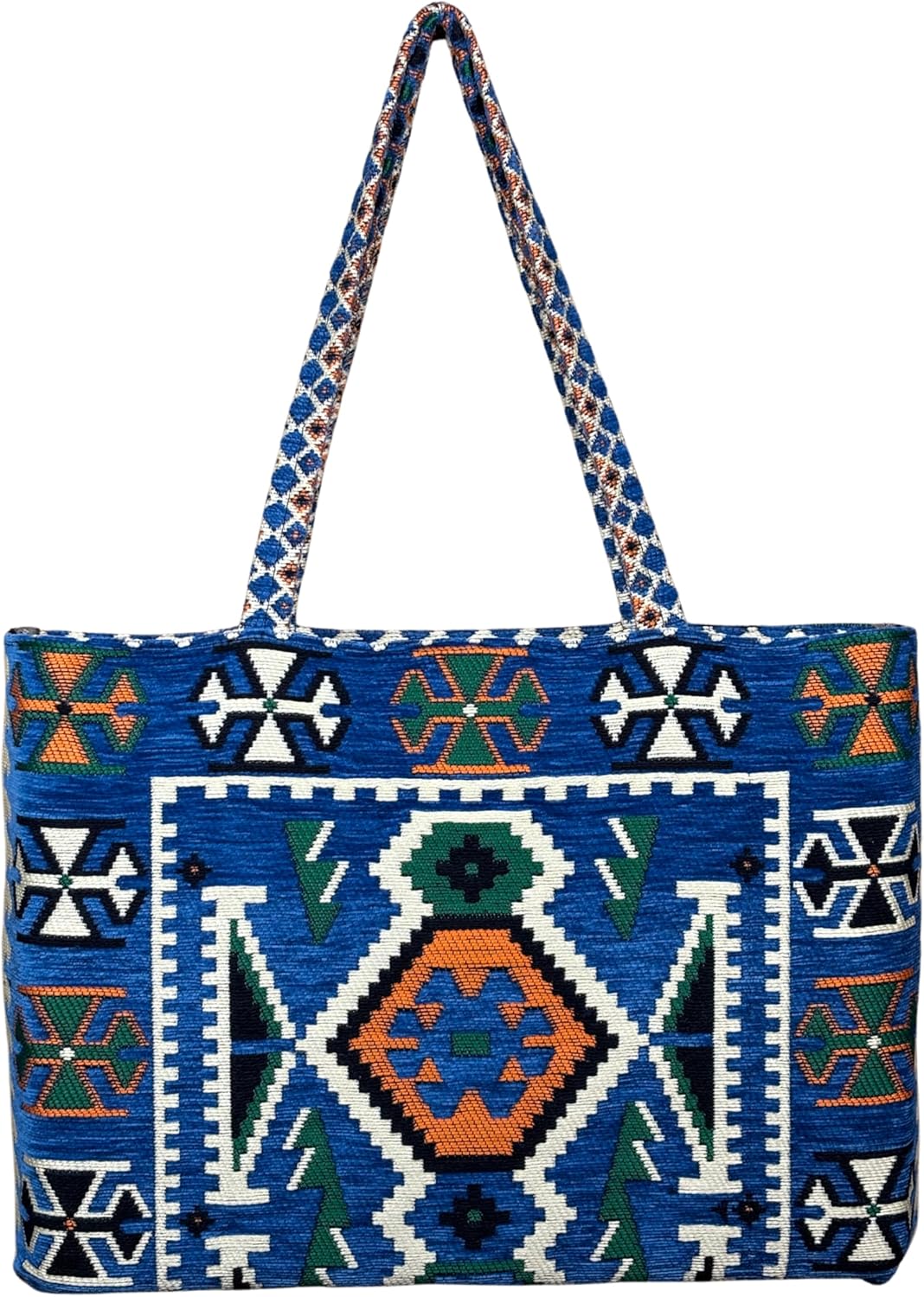 Tote Bag for Women Woven Shoulder Bag Gym Travel Weekender Cute Tote with Compartments Fits 17-Inch Laptop