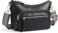 Cross Body Purse, Leather Medium Crossbody Bags for Women Travel Purse, Shoulder Handbag with RFID Blocking Slots
