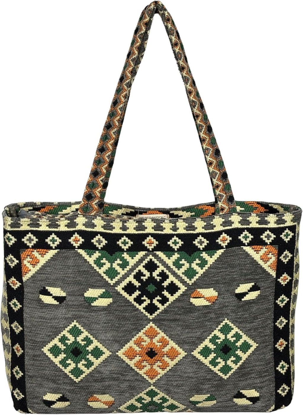 Tote Bag for Women Woven Shoulder Bag Gym Travel Weekender Cute Tote with Compartments Fits 17-Inch Laptop