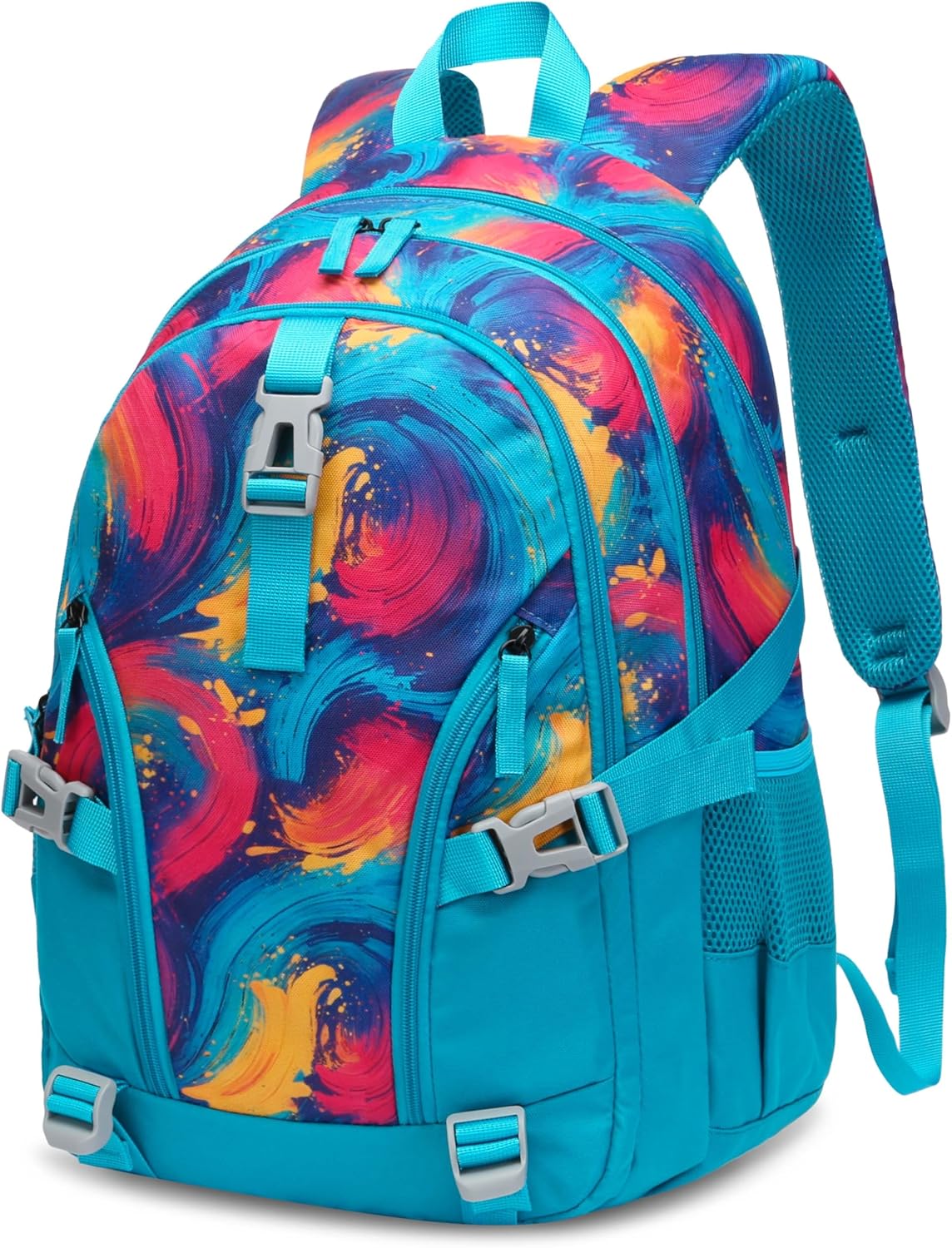 High School Backpack for Girls Boys Middle School Bookbag for Kids Back to School Bag for College with Large Compartment Casual Daypack Mochilas para Niñas Adolescentes