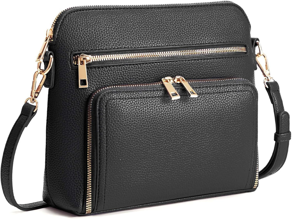 Crossbody Purses for Women Purse with Built in Wallet Rfid Crossbody Bag