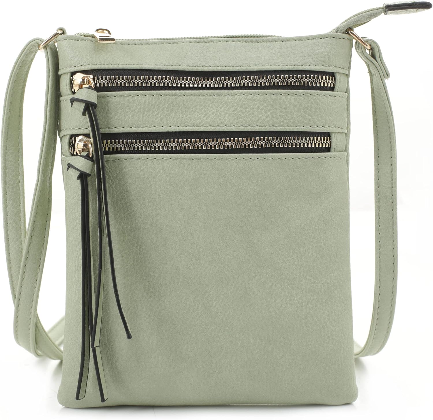 Crossbody Purse Bag Shoulder Bag Multi Pocket Zipper Purse