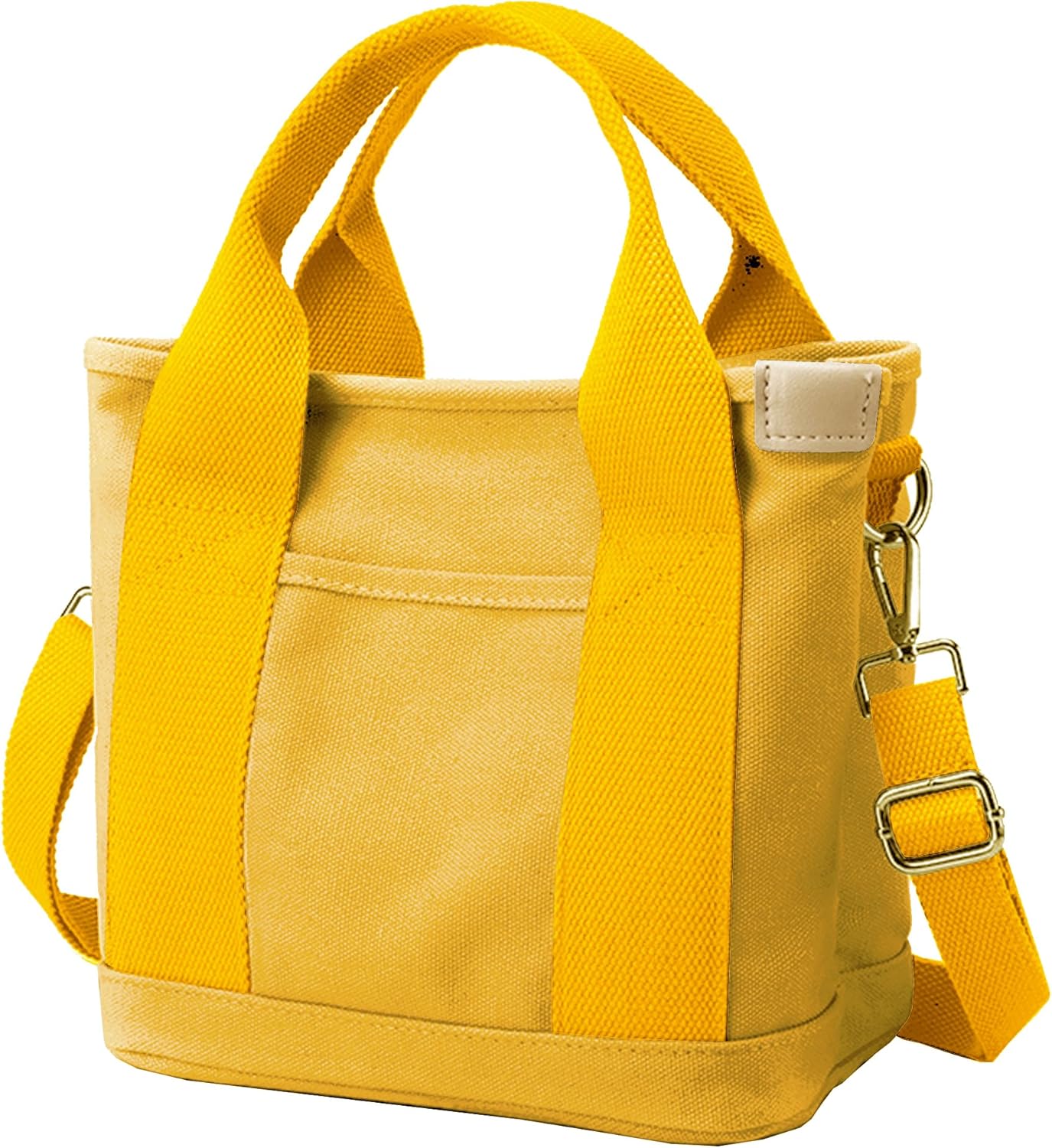 Small Tote Bag with Zipper Tote Bag for Women Canvas Crossbody Bag Shoulder Bag Satchel Hobo Bag Messenger