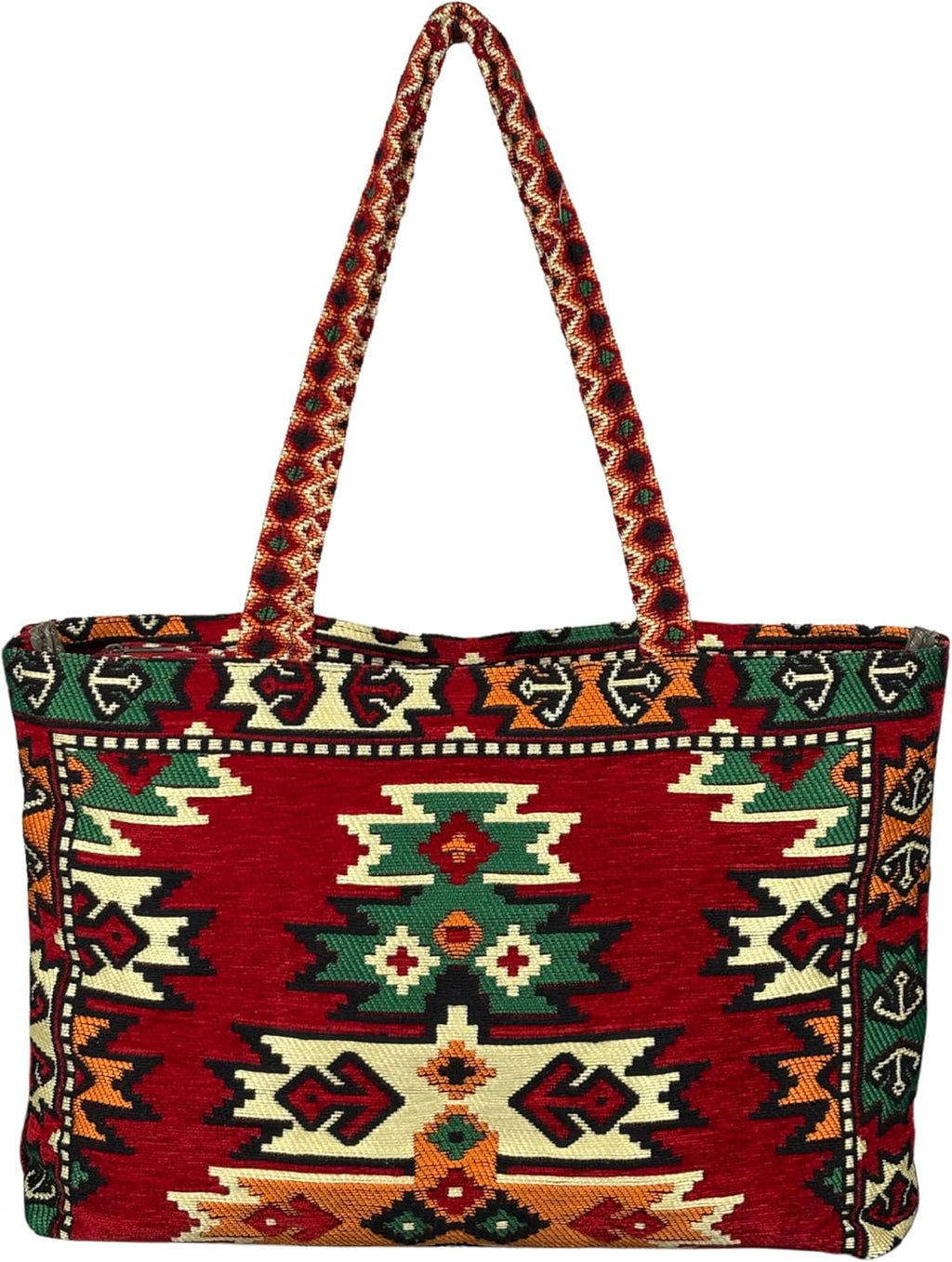 Tote Bag for Women Woven Shoulder Bag Gym Travel Weekender Cute Tote with Compartments Fits 17-Inch Laptop