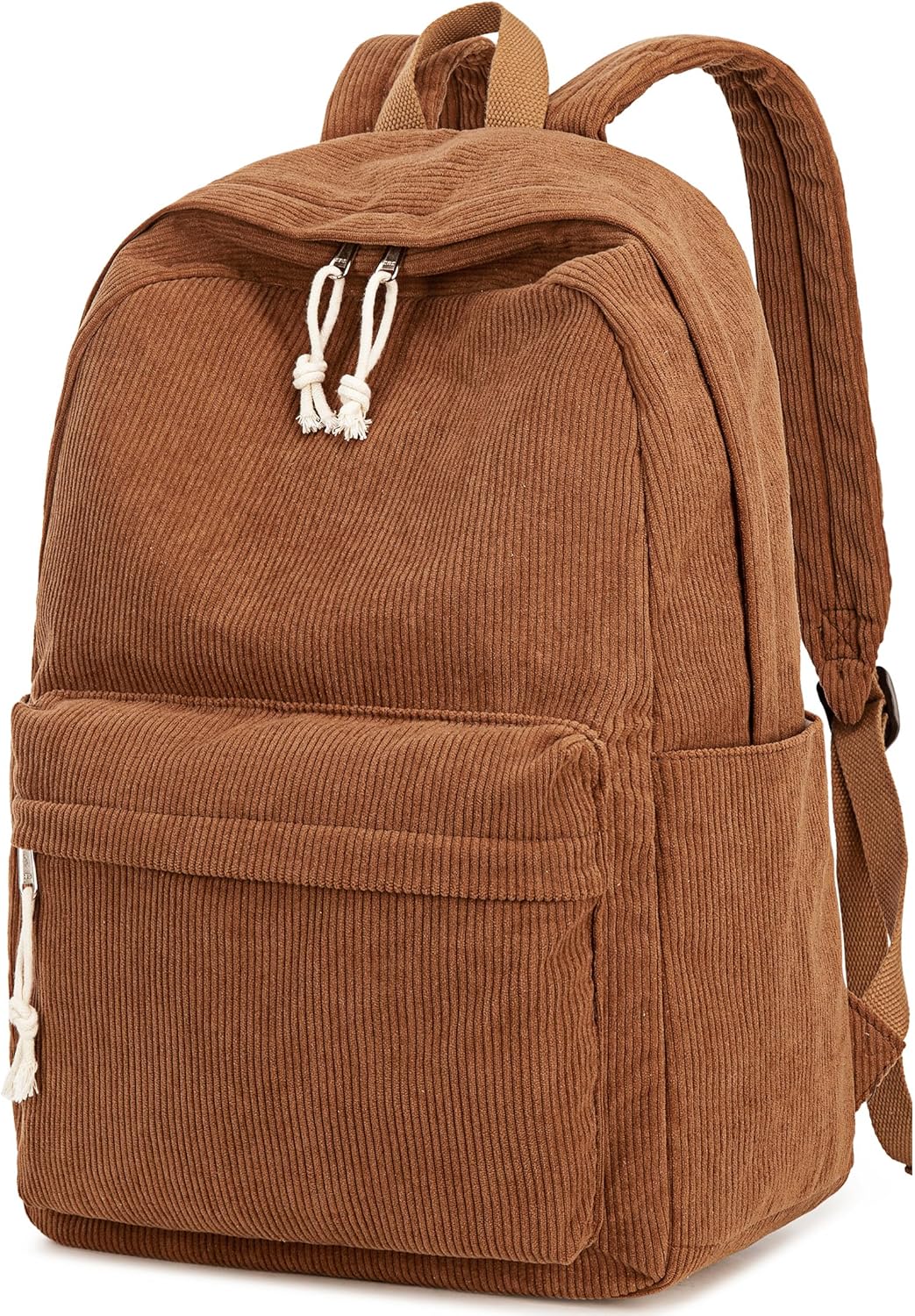 School Backpack for Teens Large Corduroy Bookbag Lightweight 15.6 inch Laptop Bag for Girls Women Casual High School College