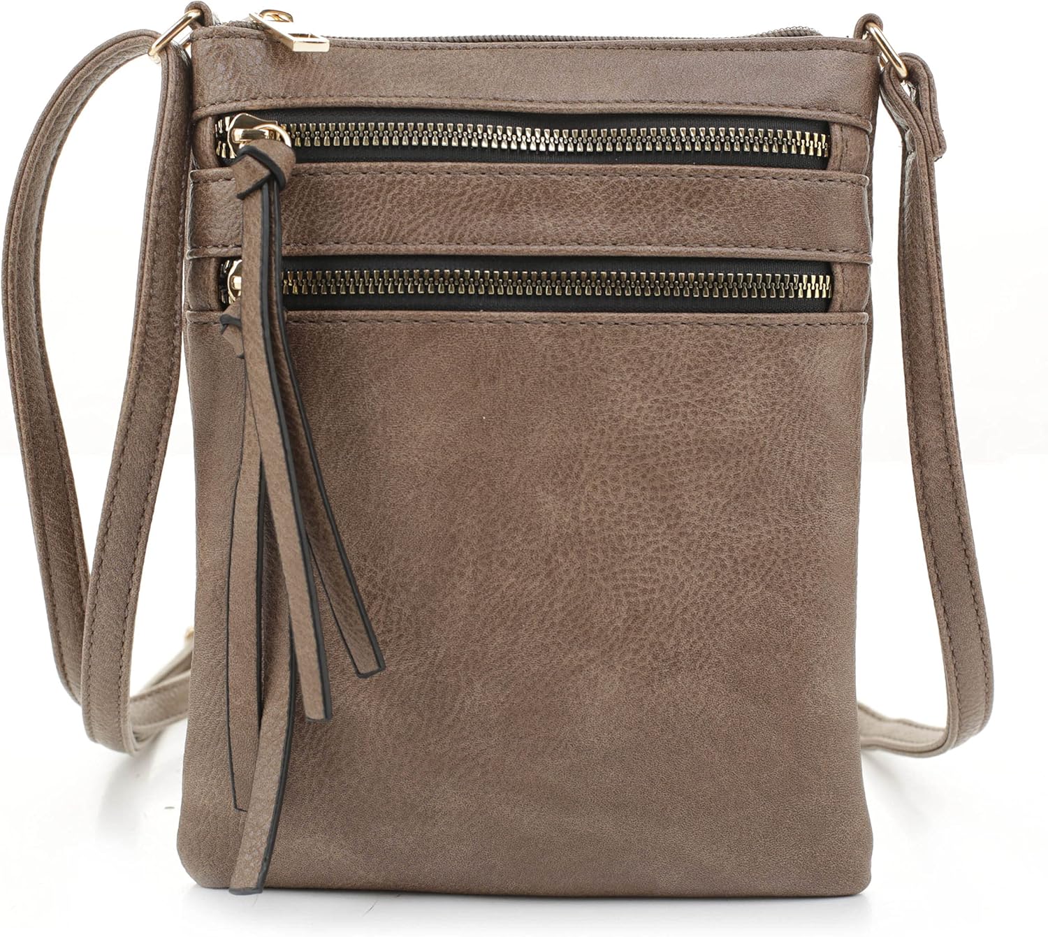 Crossbody Purse Bag Shoulder Bag Multi Pocket Zipper Purse